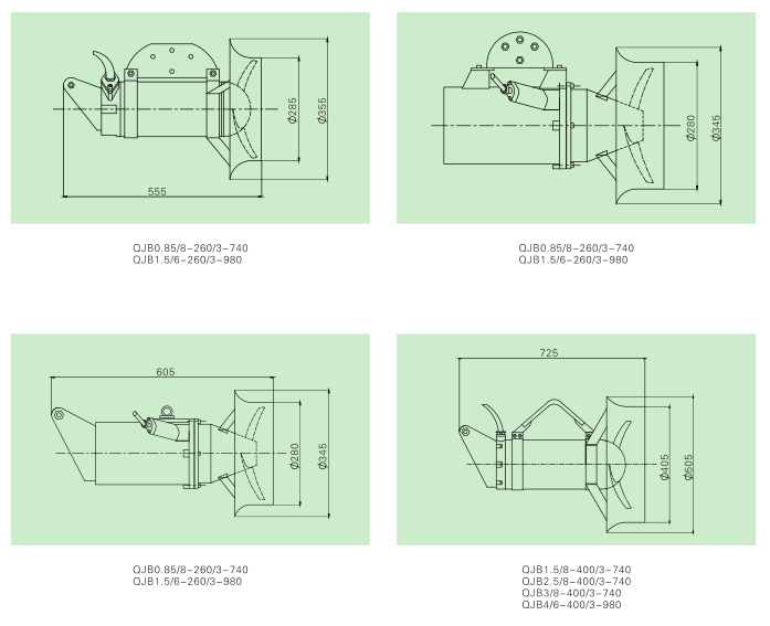 QJB型潛水?dāng)嚢铏C