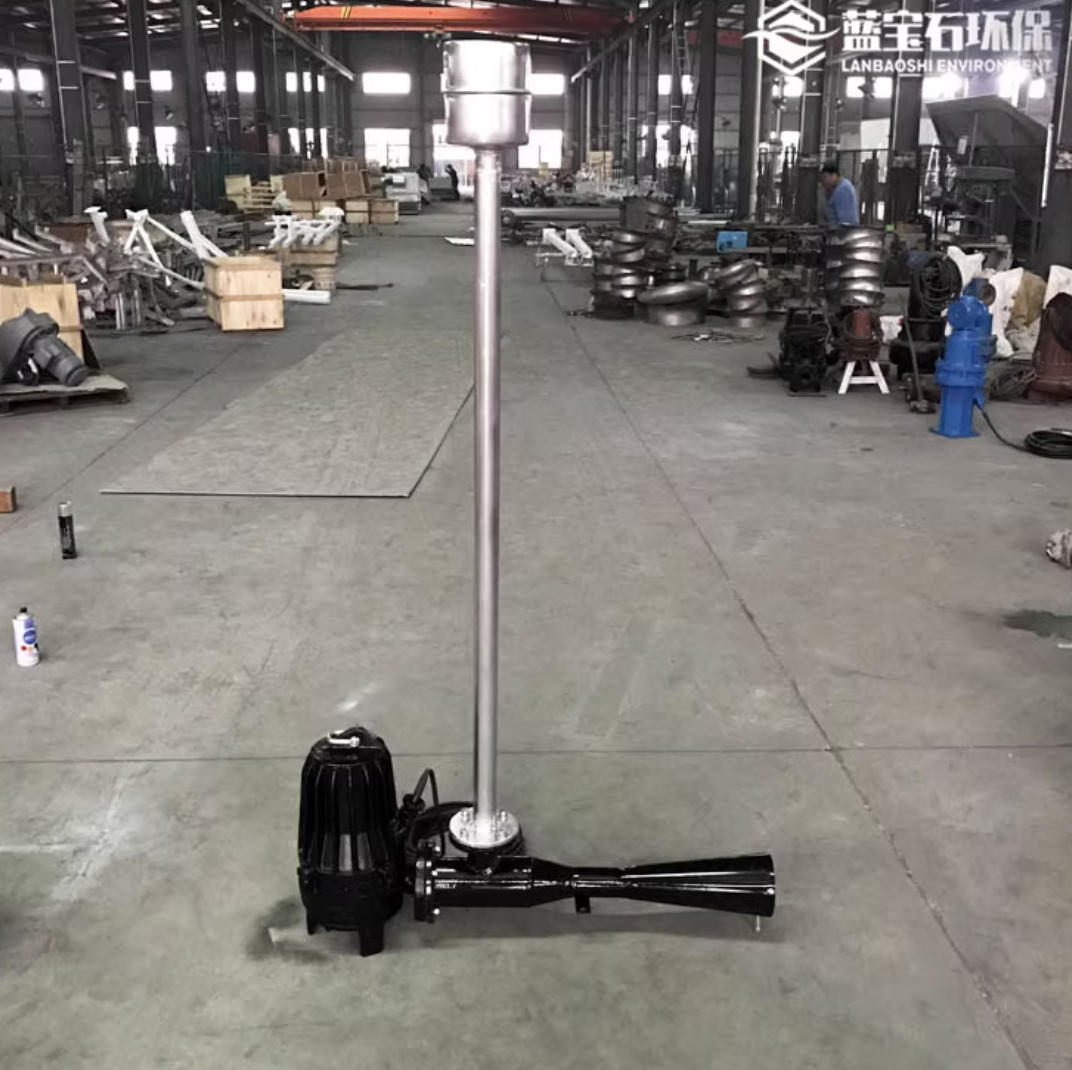 南京藍(lán)寶石環(huán)保與廣西企業(yè)攜手，潛水射流曝氣機(jī)助力污水處理項(xiàng)目高效運(yùn)行